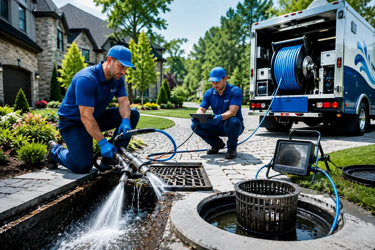 Local outdoor drain cleaning professionals in Bay Port, MI