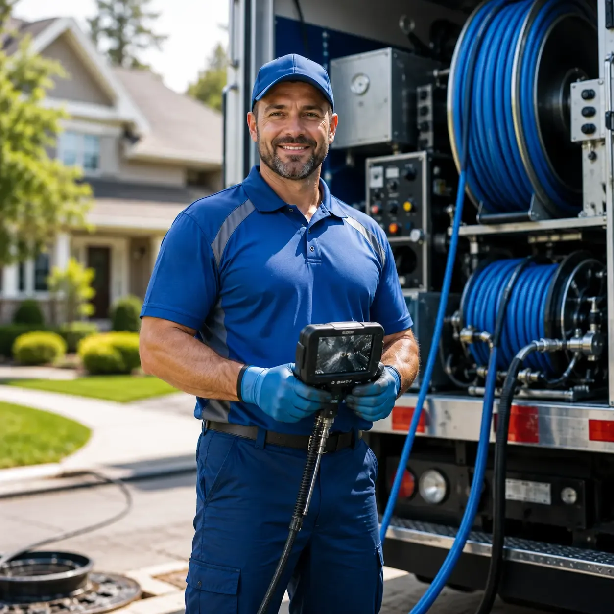Local outdoor drain cleaning specialists in Bay Port, MI